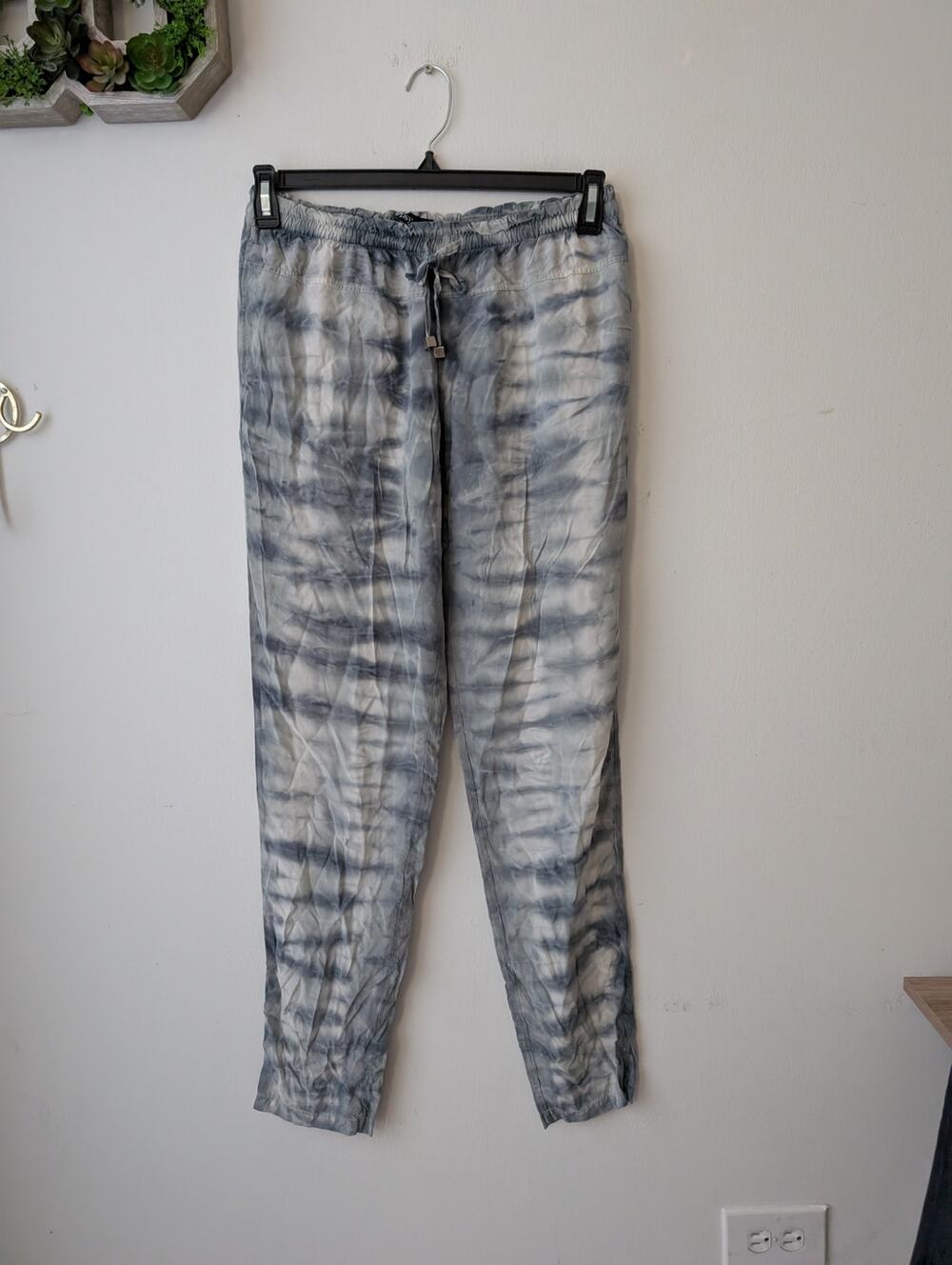 gypsy 05 tie dye silk joggers